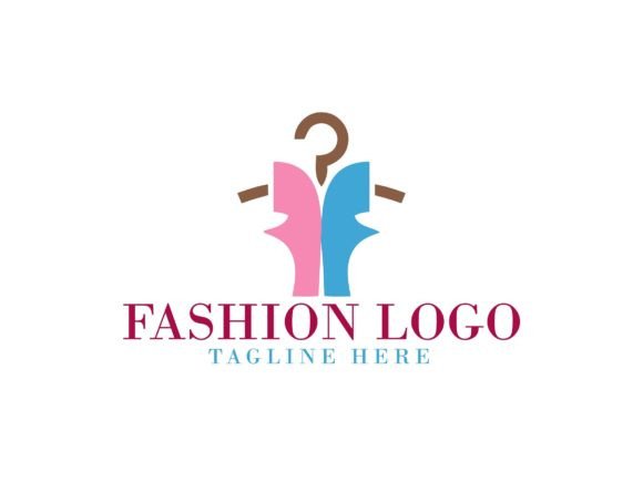 Download Fashion Logo Template with Pink Women's - Premium Bundle