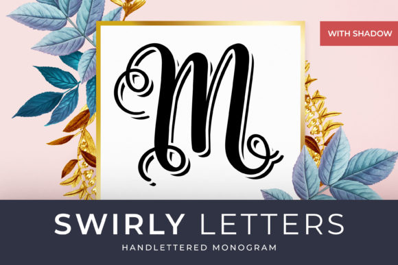 Download Swirly Letters - Swirly Collection